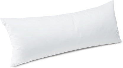 puredown® Feather Down Throw Pillow Inserts 22 x 22 (Pack of 2, White), Big Throw Pillows for Floor, Couch, Bed, Machine Washable