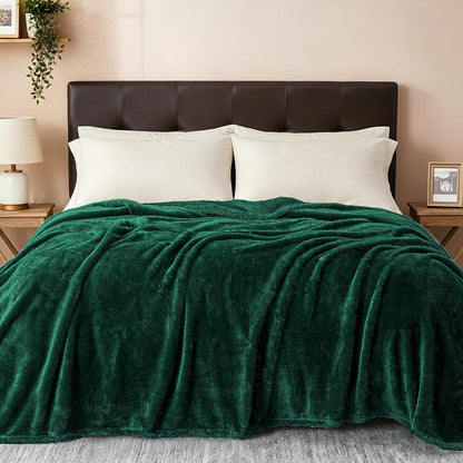 Plush Fuzzy Fleece Throw Blanket Extra Large, Super Soft, Fluffy and Warm Blankets for Couch, Bed, All Season Use (50x70 Inches, Pink)